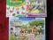 3x puzzle/układanki od 2 lata wzwyż