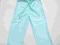 lekkie błekitne spodnie lniane 110 cm 4-5 l letnie
