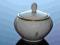 PORCELANOWA UROCZA CUKIERNICZKA TRIPTIS lata 50-