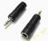 Adapter przejście MINIJACK(M) 3.5 -  JACK(F) 6.3