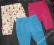 ZESTAW LEGGINSY x5sz. + SUKIENKA roz. 74-80