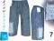 spodnie BERMUDY za kolano BAWEŁNA polskie rozm 140