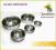 MISKA METALOWA NIERDZEWNA LO 97233 STANDARD 0,9 L