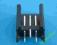 Wtyk 3 pins do druku 12x18x7.5mm raster 2.54mm x2
