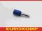 ZAKOŃCZENIE KABLA TULEJKI 2,5mm. E-2508 100szt. FV