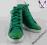 SUPER ZIELONE SNEAKERS TRAMPKI R.41