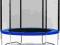 TRAMPOLINA OGRODOWA 374cm 12ft DRABINKA ŁUKÓW NOWE