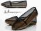 Mokasyny CZARNE cekiny ESPADRYLE baleriny 40 41