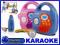 OVERMAX Karaoke FASOLKI mikrofon USB MP3 RADIO LCD