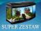 AKWARIUM 60 PROFIL CZARNE + FULL ZESTAW - PRO 1