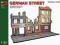 MiniArt 36037 German Street (1:35)