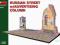 MiniArt 36002 Russian Street wtih Advertising Colu