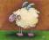 PEGASUS SHEEP - obraz oryginalny REGNER w ramie