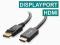 Przedłużacz przejściówka Displayport &gt; HDMI 2 m