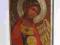 IKONA - ANIOŁ STRÓŻ ZŁOCENIA RAMA DEDYKACJA 27 cm