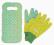 Rękawiczki damskie z podkładką (zieleń)