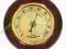Higrometr wiszący okrągły (złote zegary) 090500
