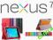 ASUS Google Nexus 7 - etui dedykowane -pakiet 2szt