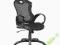 FOTEL BIUROWY Q-111 TKANINA CZARNY /