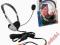 SŁUCHAWKI Z MIKROFONEM I REGULACJĄ GŁOŚNOŚCI