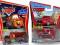 CARS 2 Auta metal Mattel Złomek + Carlo Maserati
