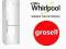 WHIRLPOOL Chłodziarko-zamrażarka A+/338 L/188 cm