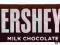 HERSHEY'S milk chocolate czekolada z USA 124g.