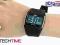 Czarny Młodzieżowy Zegarek - Długi Pasek - WR 100M