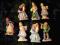 miniatury porcelana figury postacie z bajek stare