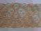 BEŻOWA KORONKA SZEROKOŚĆ 12 CM  1,00 ZŁ METR !!!