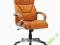 FOTEL BIUROWY Q-044 EKOSKÓRA POMARAŃCZ NOWOŚĆ!!! /