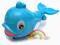 Wieloryb z fontanną - nakręcany do wanny