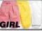 NEXT WIOSNA RYBACZKI BOW PINK/WHITE/YELLOW 6-9 M