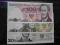 PRL - 3 banknoty - 100,50, 20zl