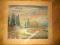 Akwarela sygnowana - Pejzaż