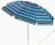 PARASOL BALKON PLAŻOWY 180 CM pochylny BLUE HIT!