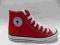 Wiosna 2014 WYSOKIE trampki Conv. Conver RED 40