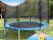 Trampolina ogrodowa 10FT-304cm siatka +drabinka