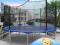 Trampolina ogrodowa 15FT-457cm siatka +drabinka