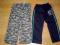 2x Spodnie cienkie na lato 110