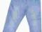 NEXT* Spodnie jeansowe CIENKIE  roz.110 WIOSNA