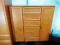 ZESTAW MEBLI - 3 SZTUKI - SZAFA, WITRYNA I KOMODA