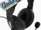 Słuchawki z mikrofonem kabel 3m