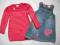 NEXT___DWIE  SUKIENKI  NOWA + JEANSOWA___12 - 18 m