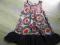 Piekna sukienka 12-18 m. 100%bawełna
