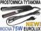 PROSTOWNICA DO WŁOSÓW TYTANOWA 75W WYPRZEDAŻ [B963