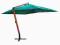 40079 - PARASOL OGRODOWY 300x400cm ZIELONY
