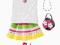 GYMBOREE bluzka PRETTY LADY BIEDRONKA 4-5 l j NOWA