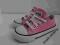 CONVERSE RÓŻ RÓŻOWE KRÓTKIE EUR 22 UK 6 13 CM