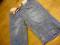 NEXT SUPER SPODNIE JEANS PODWIJANE CIENKIE 3-6 MCY